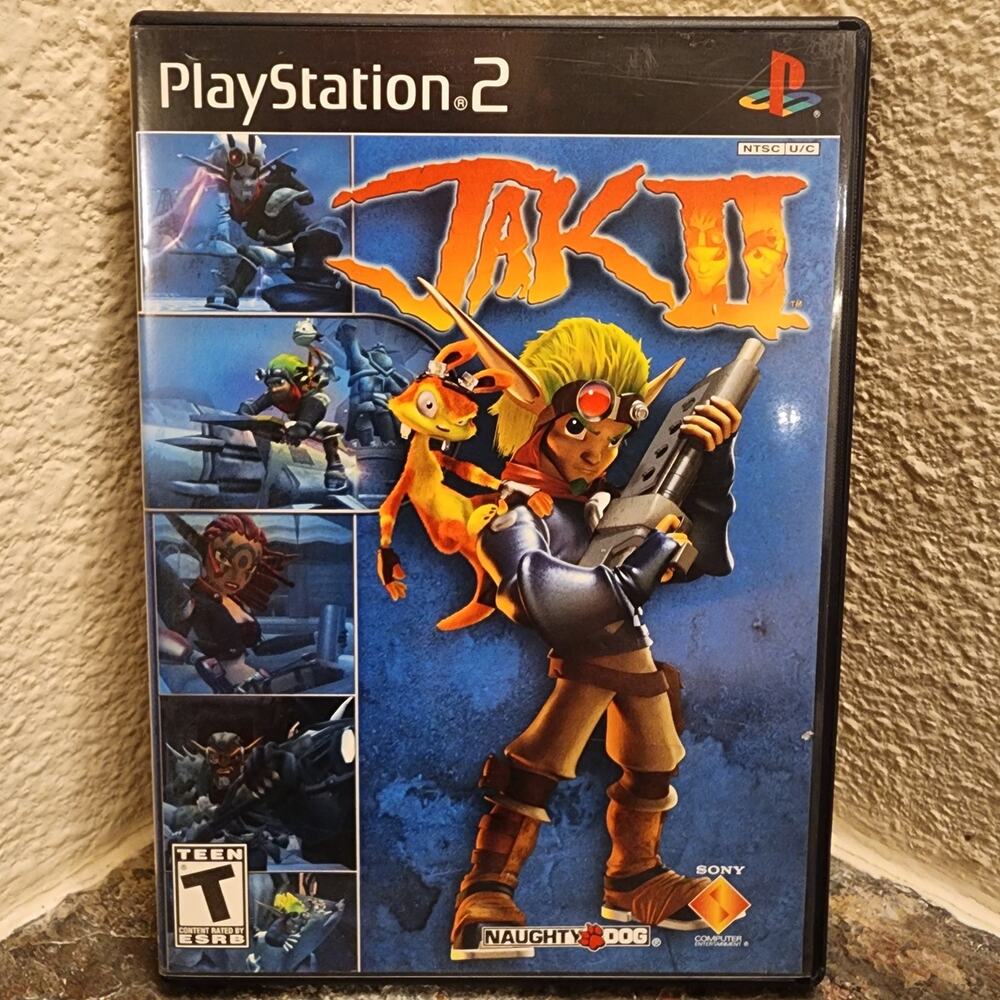 Game - Jak II - PS2 - PlayStation 2 - Naughty Dog